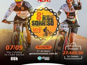 8º RIDE SORRISO 2025 MTB XCM CICLOTURISMO E COMPETIÇÃO